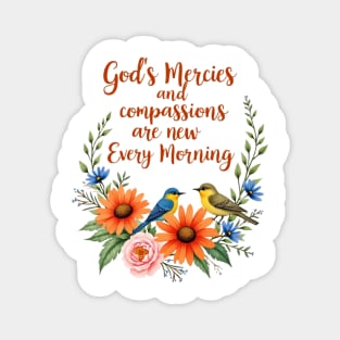 New Every Morning: God's Mercies and Compassion Magnet