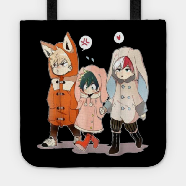 Cute Chibi Deku Todoroki Bakugou My Hero Academia Cute Chibi Deku Todoroki Bakugo Tote Teepublic Is deku, todoroki, or bakugou your boyfriend? cute chibi deku todoroki bakugou my hero academia