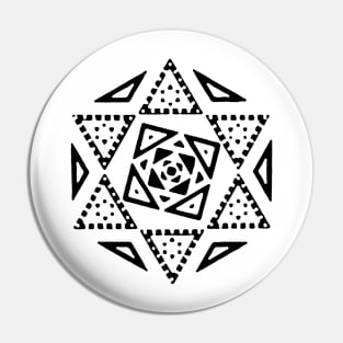 Marisa Kirisame's Sigil (Full, Black) - Touhou Project Pin