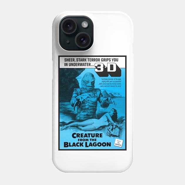 Creature from the Black Lagoon Phone Case by Asanisimasa