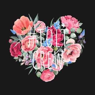 #tölt crew Cute Flower Heart T-Shirt