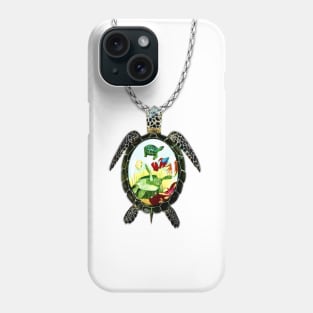 Turtle Marine Life Pendant Phone Case