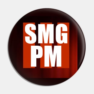 SMG Podcast Marathon 2017 Logo Pin