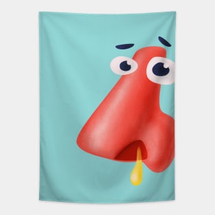Funny Runny Nose Health Humor Tapestry