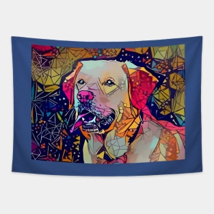 Abstract Dog Tapestry