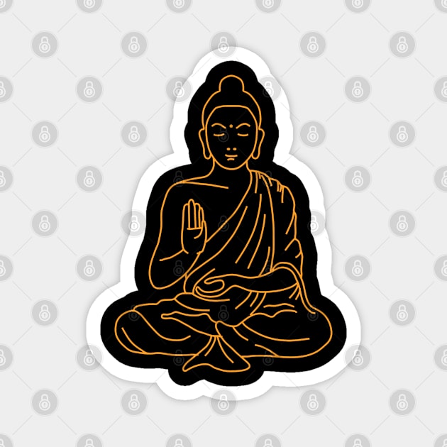 Buddha Magnet by MajorCompany