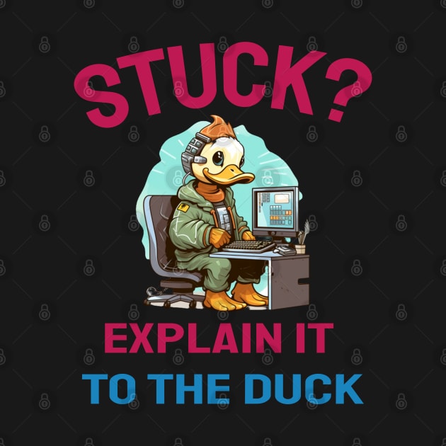 Stuck explain it to the duck by ArtfulDesign