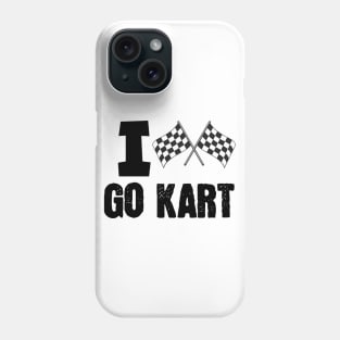 I love/win go kart Phone Case