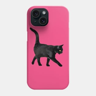 Black Cat Phone Case