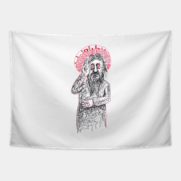 Rasputin Tapestry by micalef