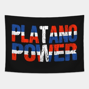 Platano Power Dominican Republic Flag Tapestry