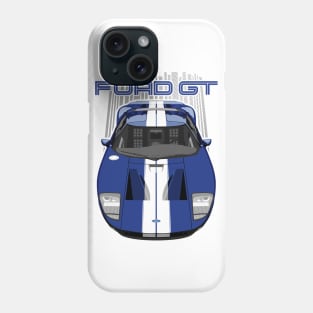 Ford GT-2005-2006-blue Phone Case