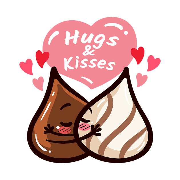 Hugs & kisses | chocolate day by Misfit04