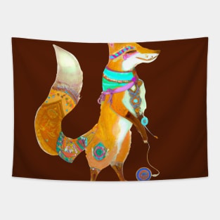 Crafty Boho Fox Tapestry