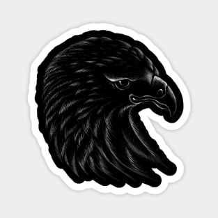 Eagle raven crow eagles US USA falcon magic t shirt t-shirt Magnet