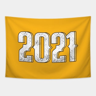 2021 Happy New Year Tapestry