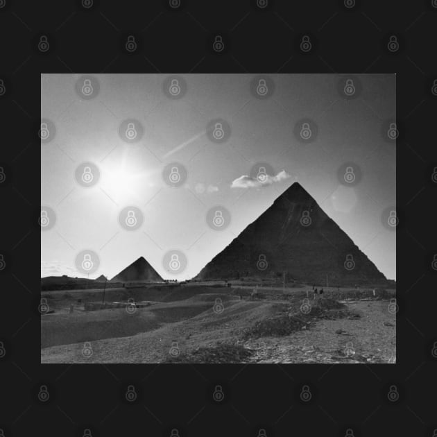 Pyramids of Giza by In Memory of Jerry Frank