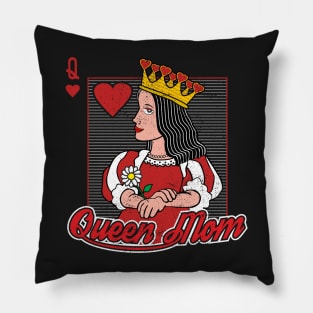 Queen of Hearts Mom Pillow