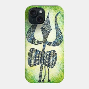 Shiva's Trident - Textured Phone Case