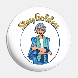 Stay Golden - Dorothy Pin