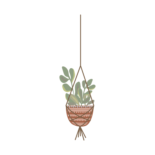 Hanging Succulent Plant by banan117