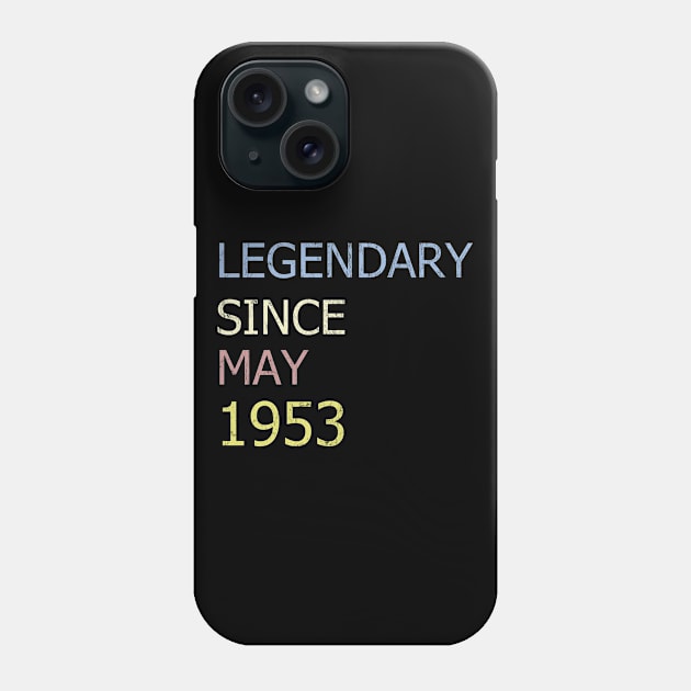 LEGENDARY SINCE MAY 1953 Phone Case by BK55