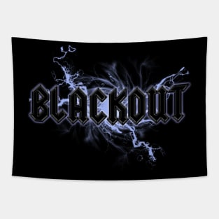 Heavy Metal Blackout Tapestry