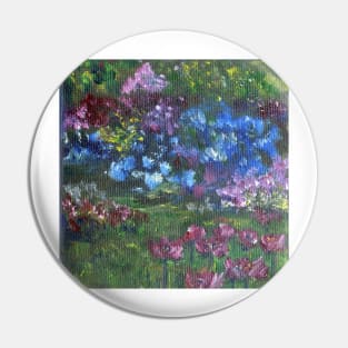 Spring Garden in Oils by Heather Holland Pin