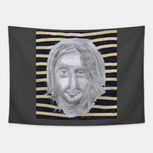 Hippie Era Man Tapestry