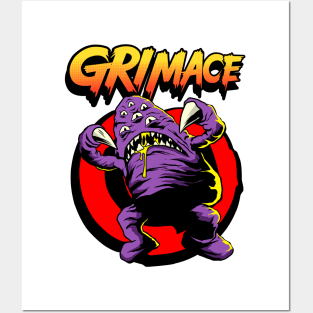 Grimace Shake Semi-Glossy Paper Poster A3