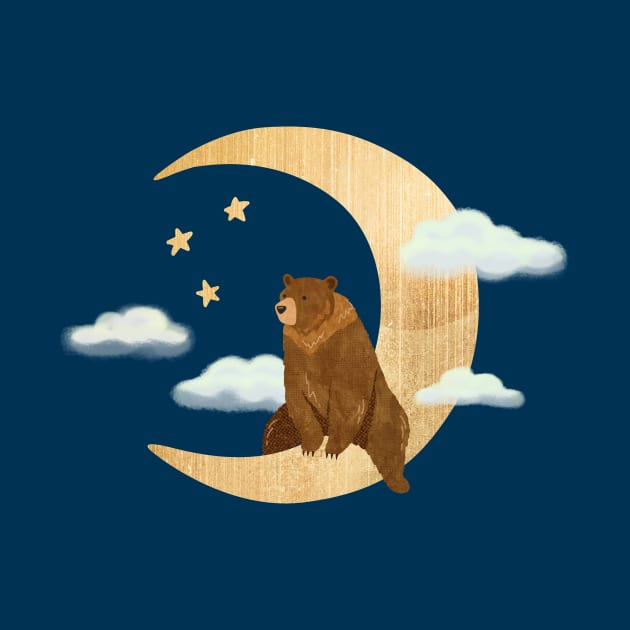 Bear On The Moon by DearTreehouse