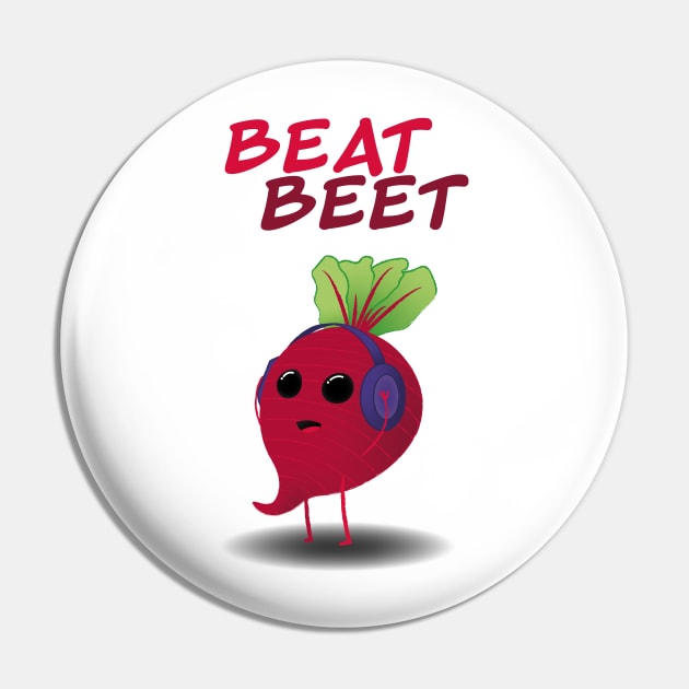 Beat Beet Pin by spoz