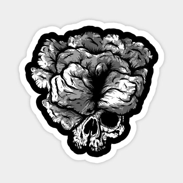 Clicker Skull Magnet by Mdk7