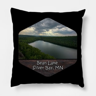 Minnesota - Bean Lake in Silver Bay Pillow