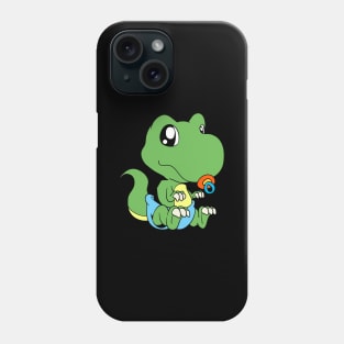 Kawaii Baby Dinosaur Phone Case