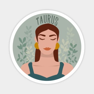 Taurus Loves Doing Nothing | Bohemian Style Magnet