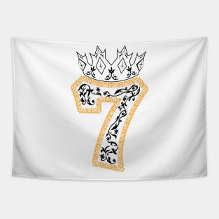 Lucky Number Seven Tapestry