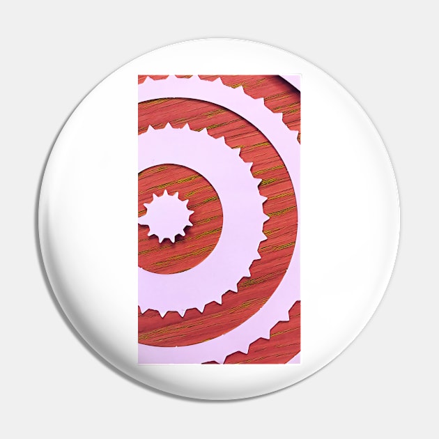 Redwood Wheel Pin by Tovers