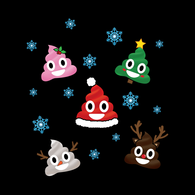 emoticon Christmas Poop' Funny Christmas emoticon by ourwackyhome