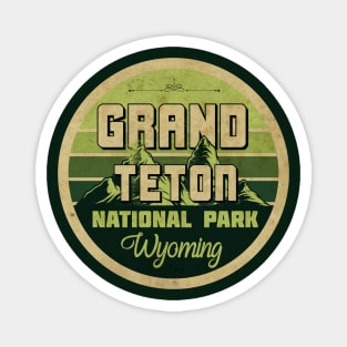 Grand Teton Vintage Magnet