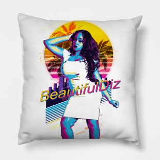 Miami Nights with BeautifulDiz Pillow