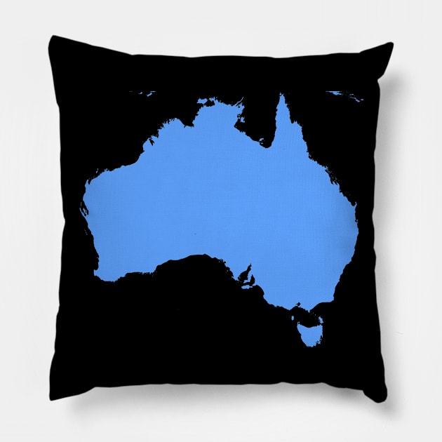 australia Pillow by FUNNY LIFE