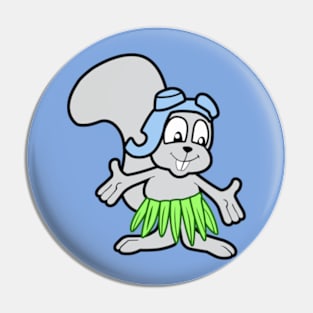 Rocky Hawaii - Rocky & Bullwinkle Pin