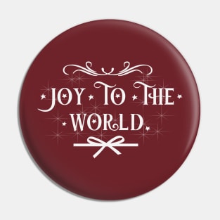 Joy To The World Pin