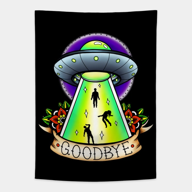 Goodbye, World Tapestry by ReclusiveCrafts