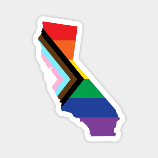 California Progress Pride Magnet