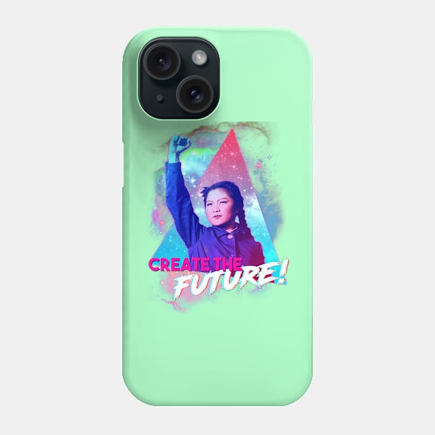 CROW - Create the Future! Vaporwave Phone Case by CROW Store