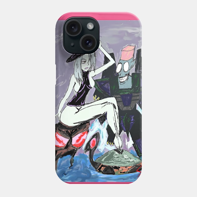 Creep Phone Case by Jano Ryusaru