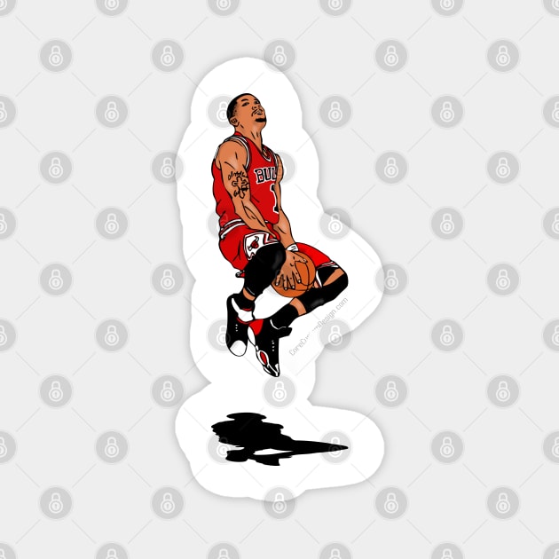 D Rose Magnet by Corecustom