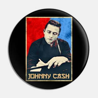 Country Johnny cash Pin